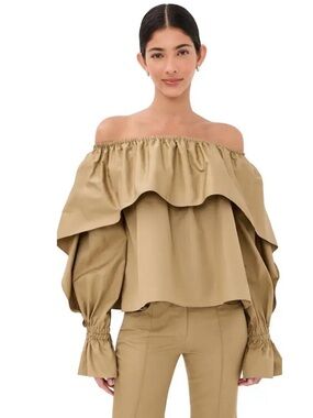 Francoise Sadie blouse beige NWT